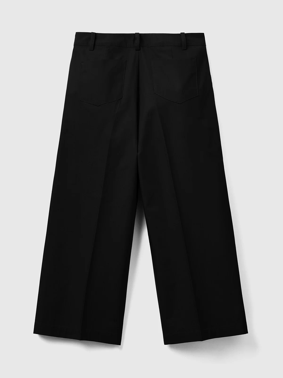 UNITED COLORS OF BENETTON Quần Dài Nữ 100% Cotton Cropped Trousers