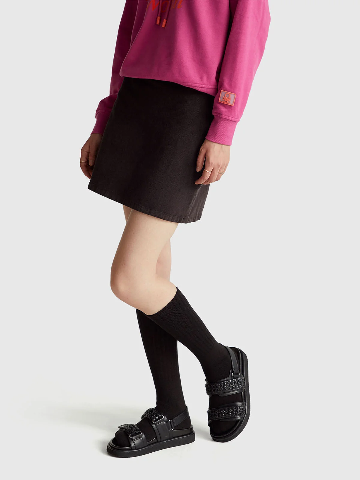 UNITED COLORS OF BENETTON Chân Váy Nữ Women Skirt