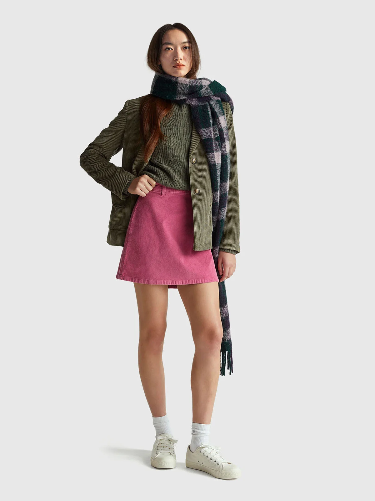 UNITED COLORS OF BENETTON Chân Váy Nữ Women Skirt
