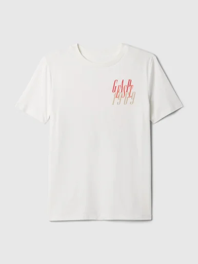 GAP Áo Thun Tay Ngắn Bé Trai - Logo