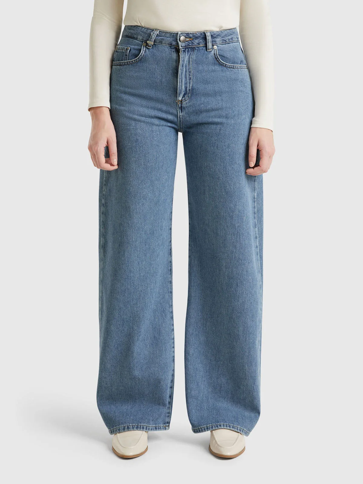 UNITED COLORS OF BENETTON Quần Jeans Nữ Women Trousers