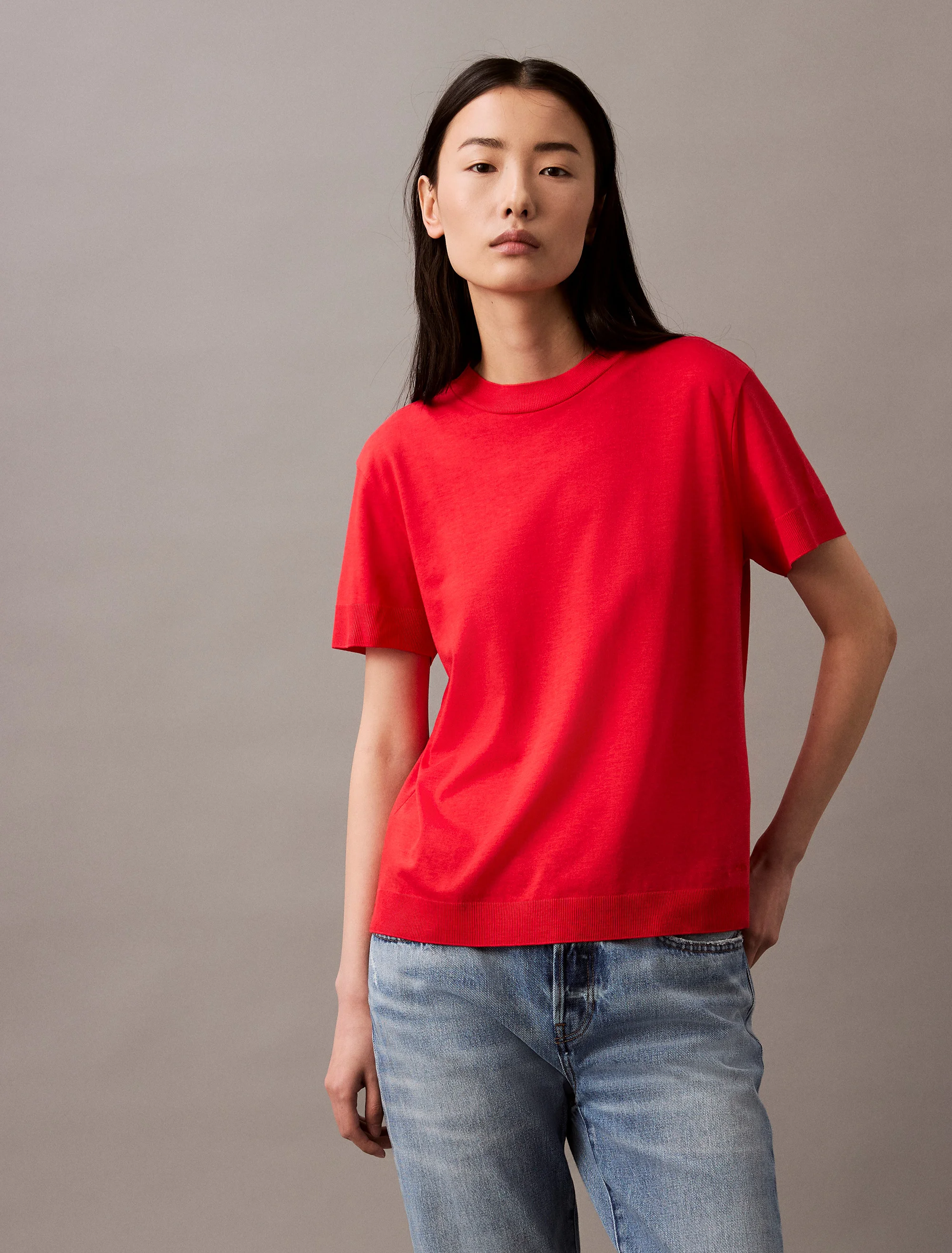 CK JEANS Áo Thun Nữ Regular Fit