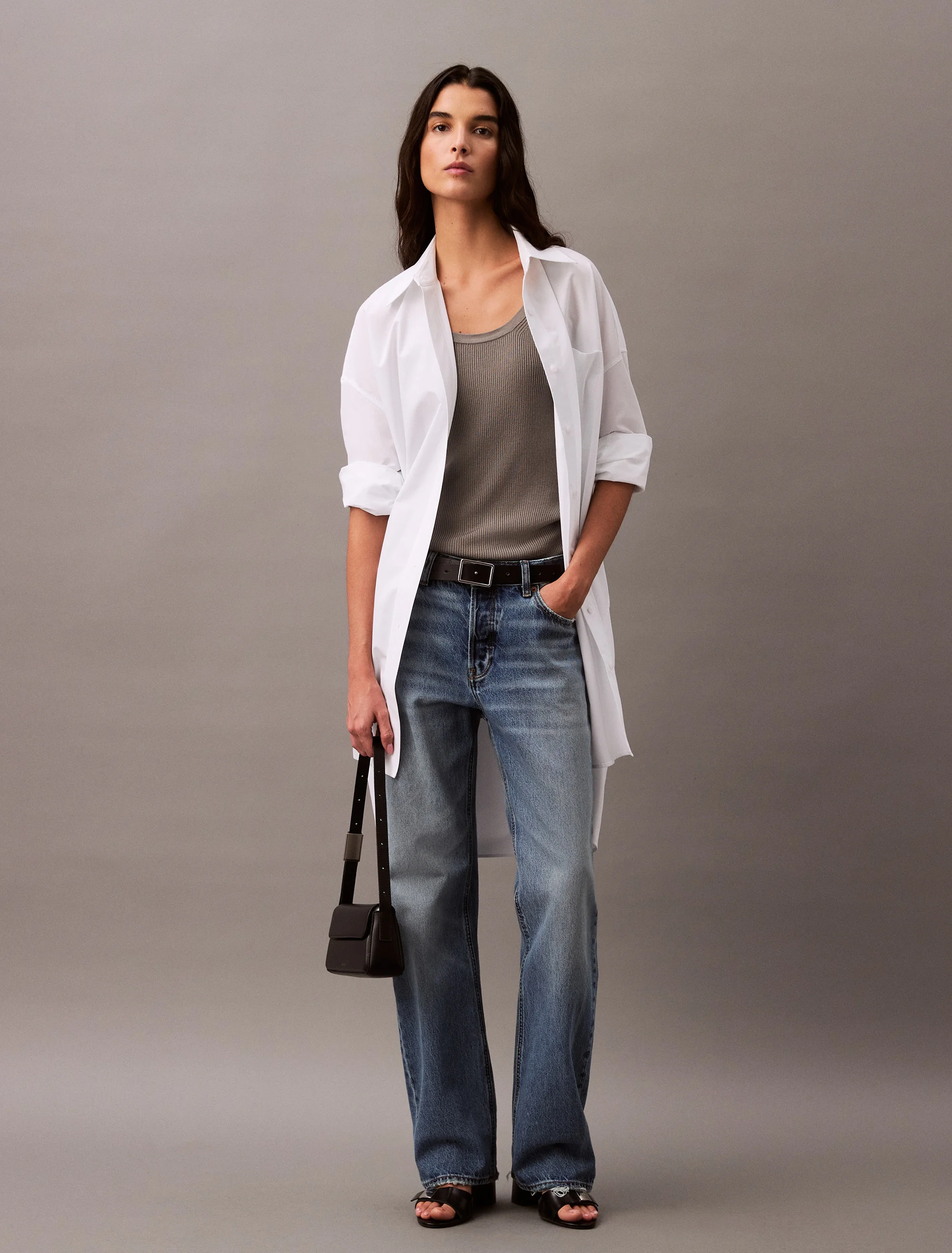 CK JEANS Áo Ba Lỗ Nữ
