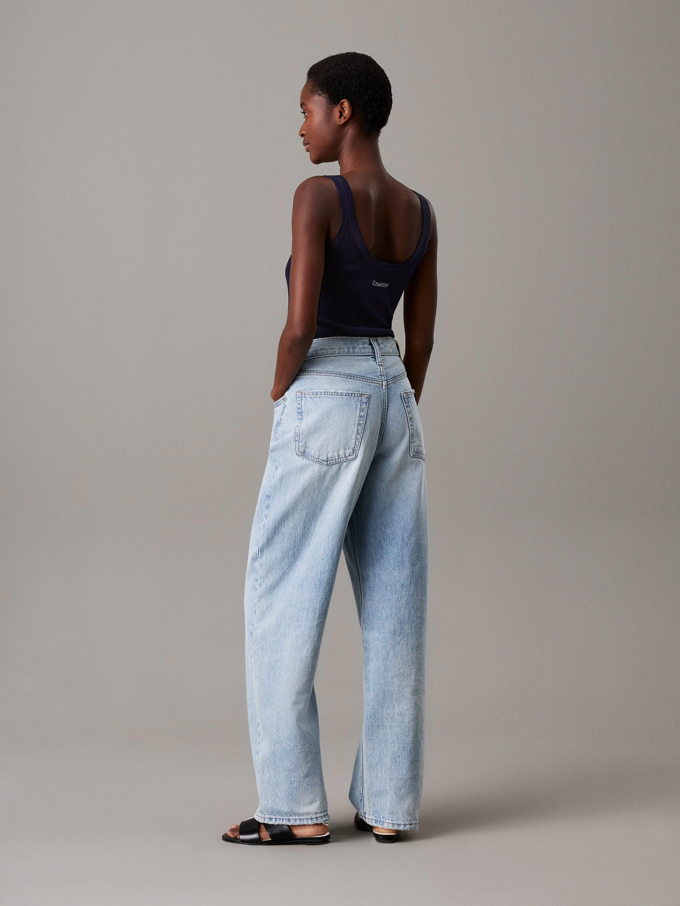 CK JEANS Áo Ba Lỗ Nữ
