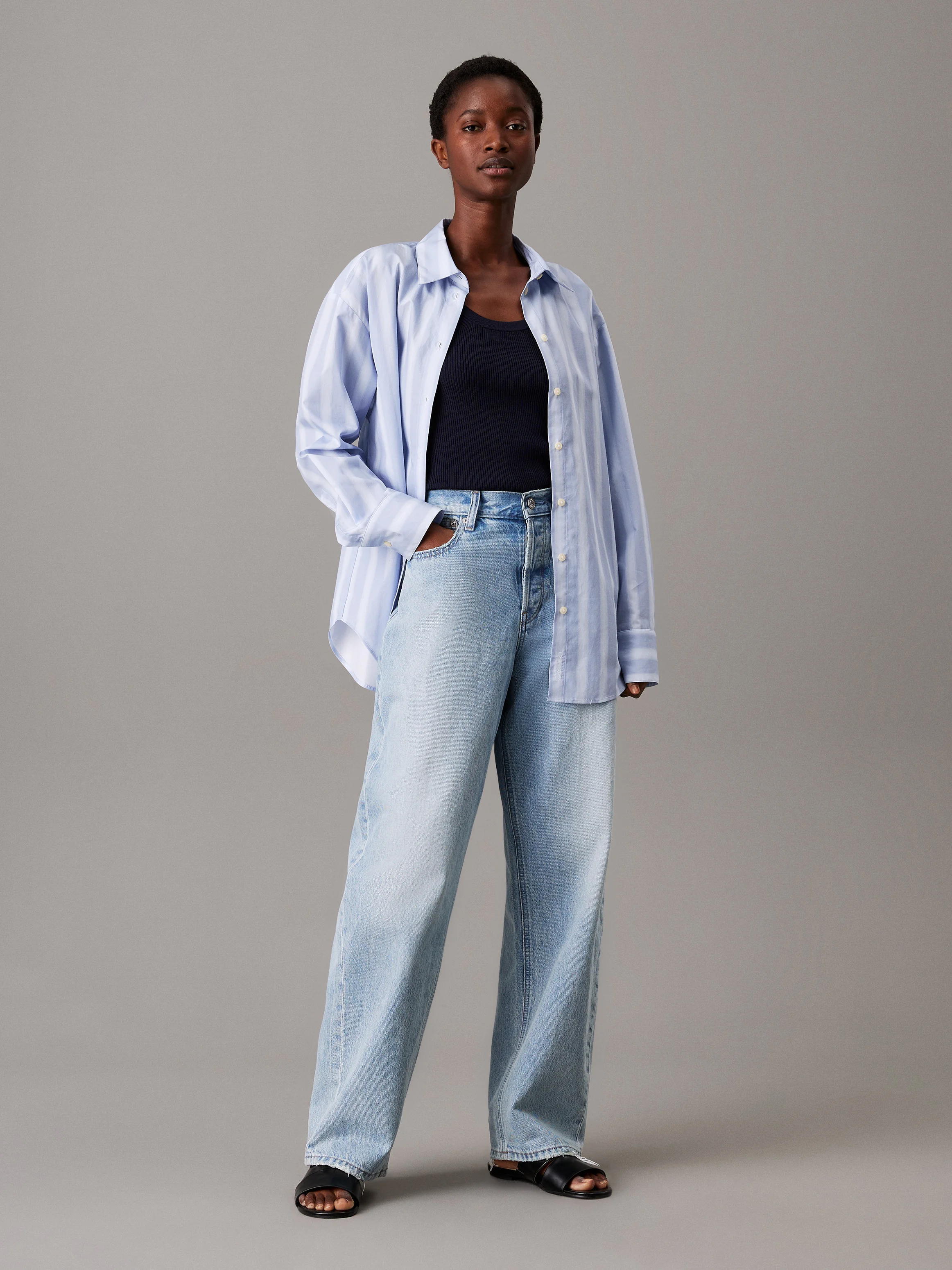 CK JEANS Áo Ba Lỗ Nữ
