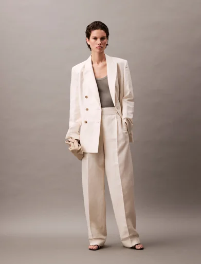 CK JEANS Áo Khoác Blazer Nữ Relaxed Fit