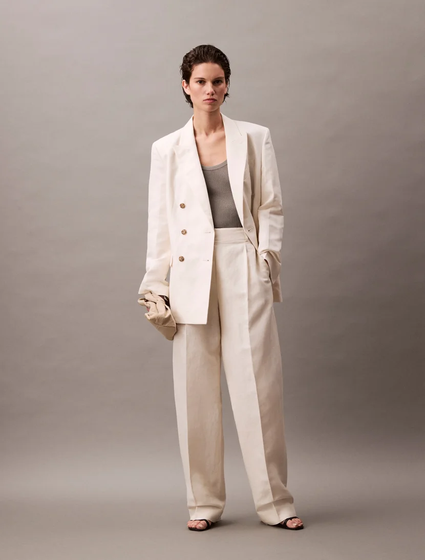 CK JEANS Áo Khoác Blazer Nữ Relaxed Fit