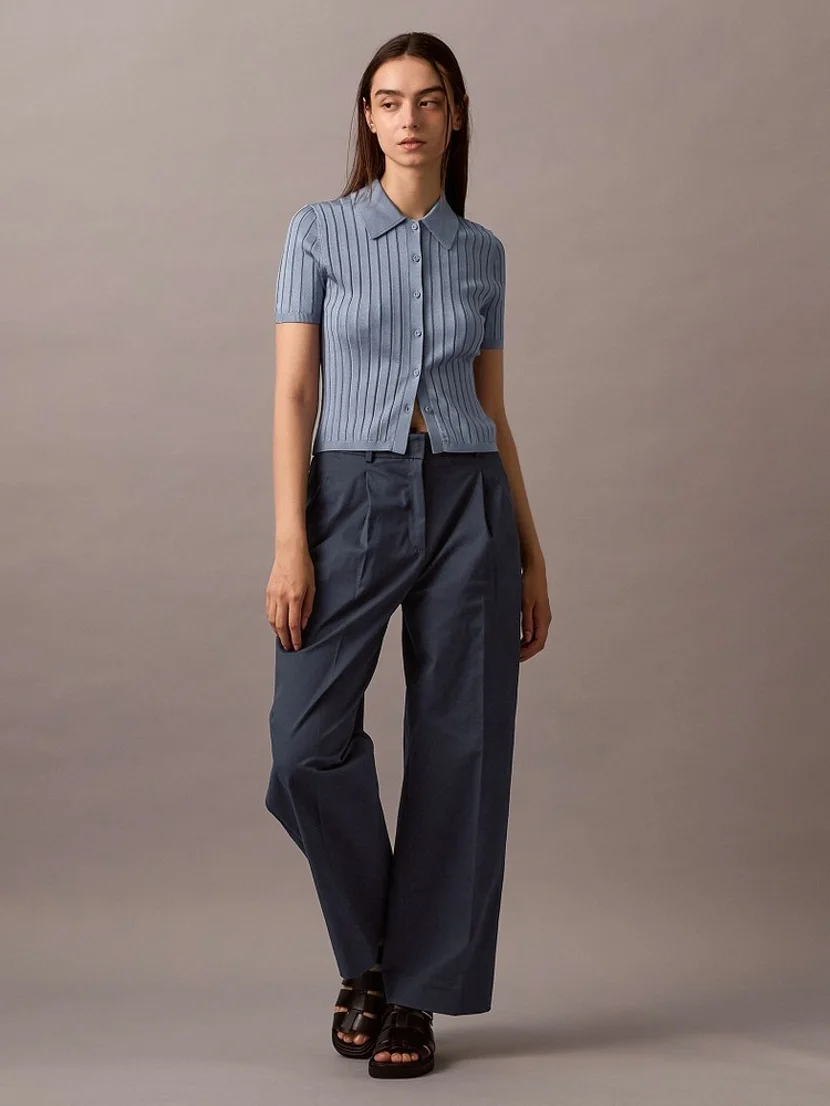CK JEANS Quần Dài Nữ Relaxed Straight Fit