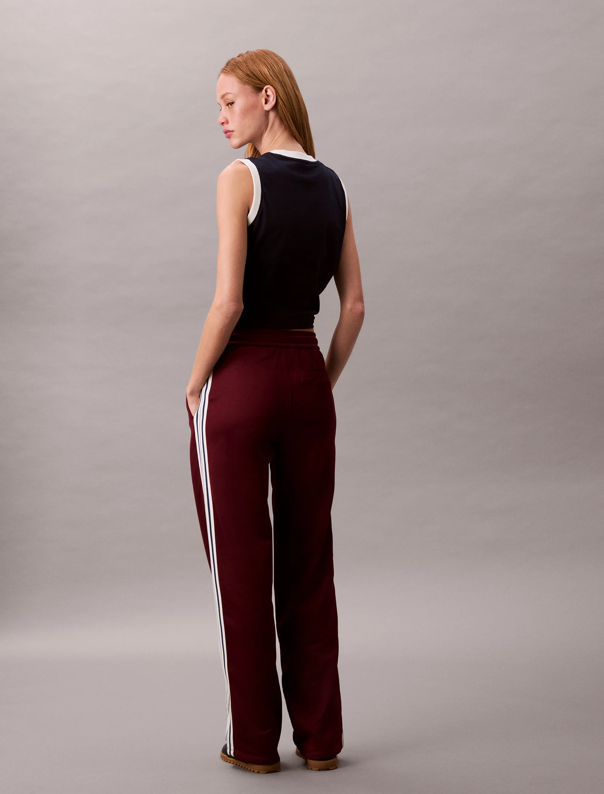 CK JEANS Quần Dài Nữ Straight Fit