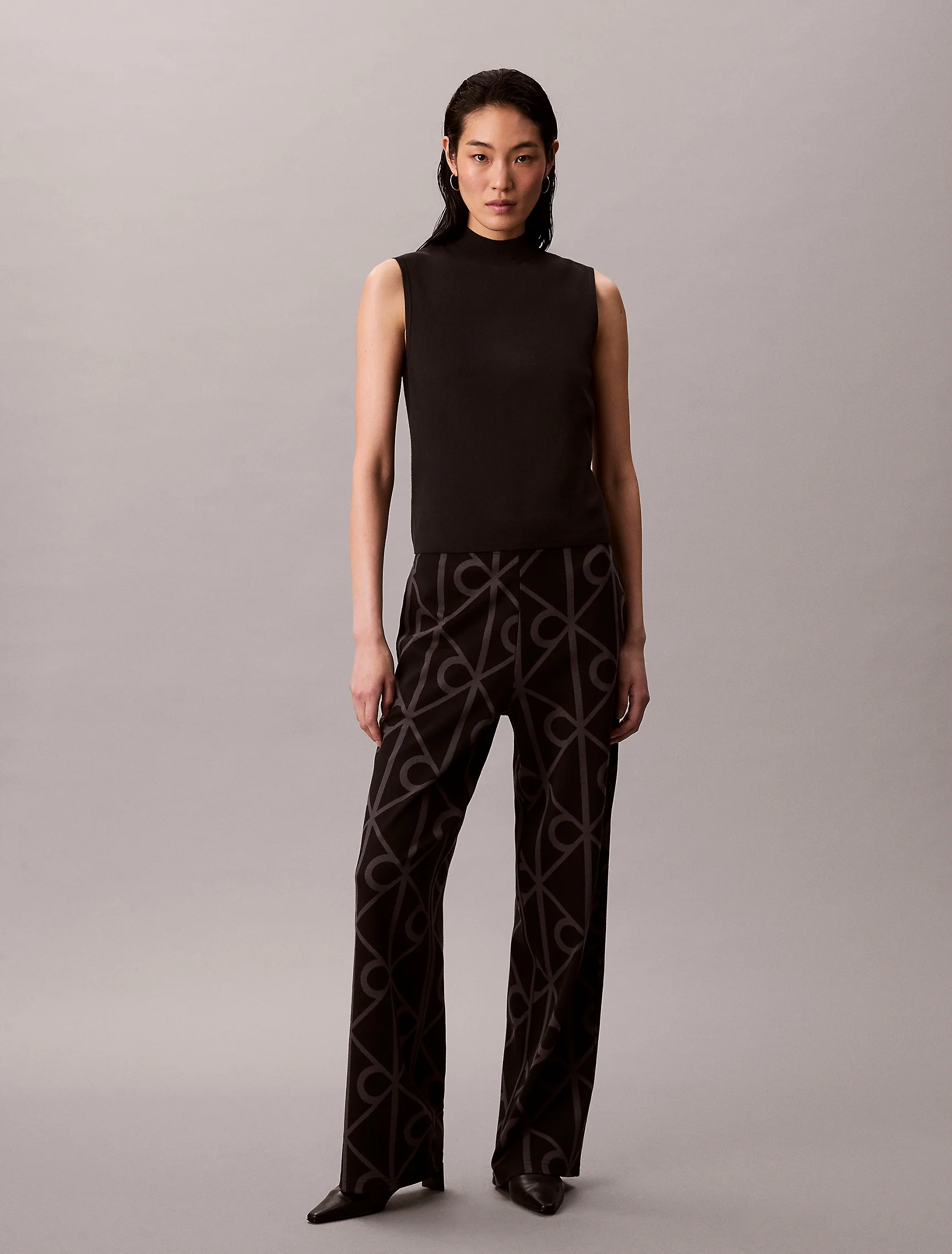 CK JEANS Quần Dài Nữ Oversized Fit