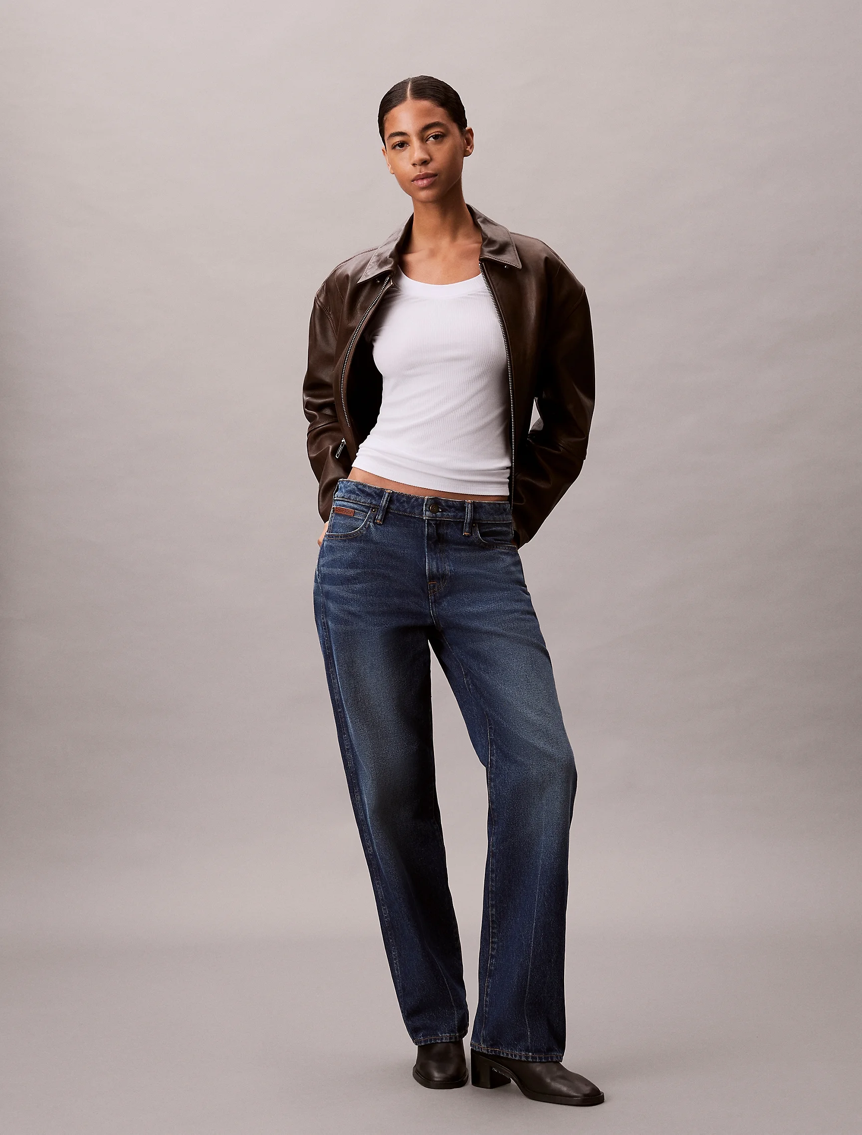 CK JEANS Áo Thun Nữ Fashion Fit
