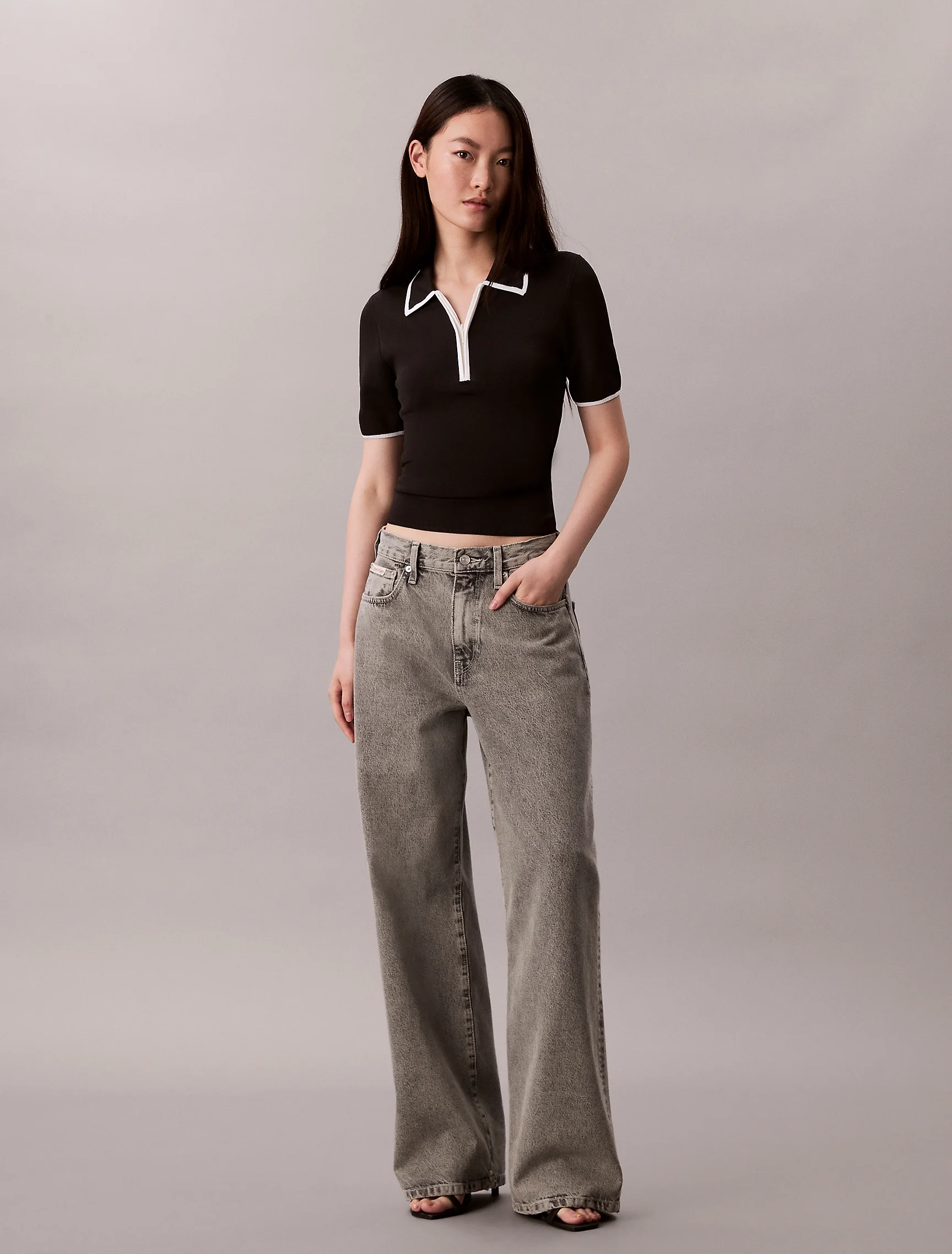 CK JEANS Áo Len Nữ Regular Fit