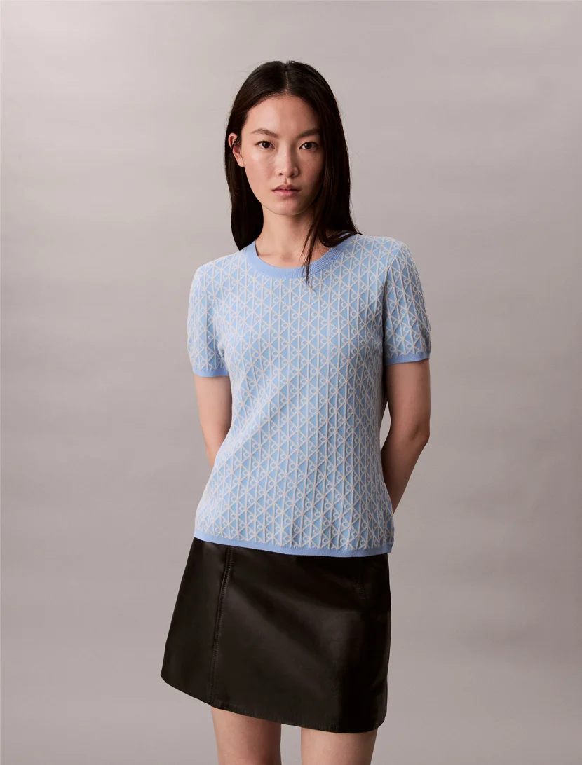 CK JEANS Áo Len Nữ Baby Fit