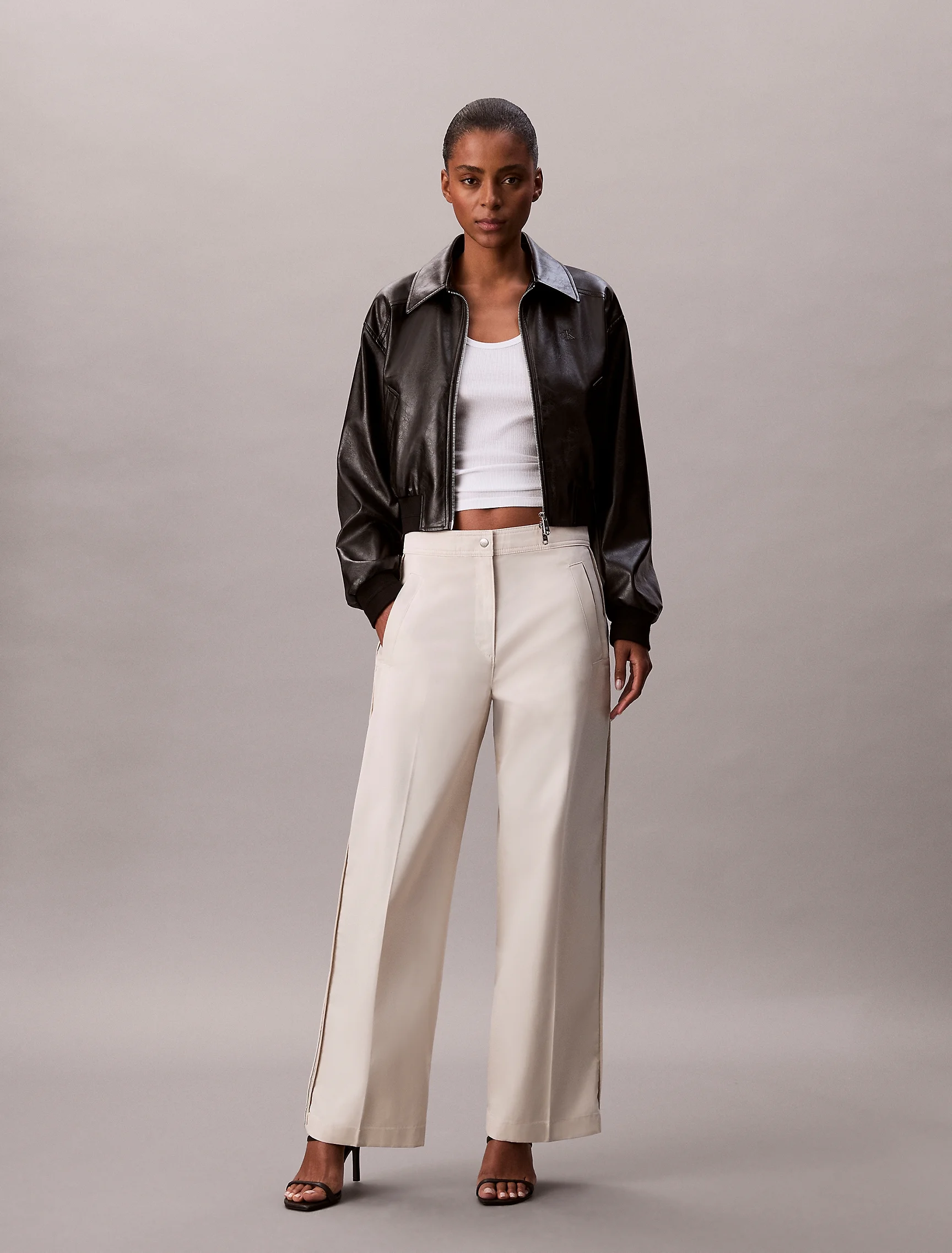 CK JEANS Quần Dài Nữ Relaxed Fit
