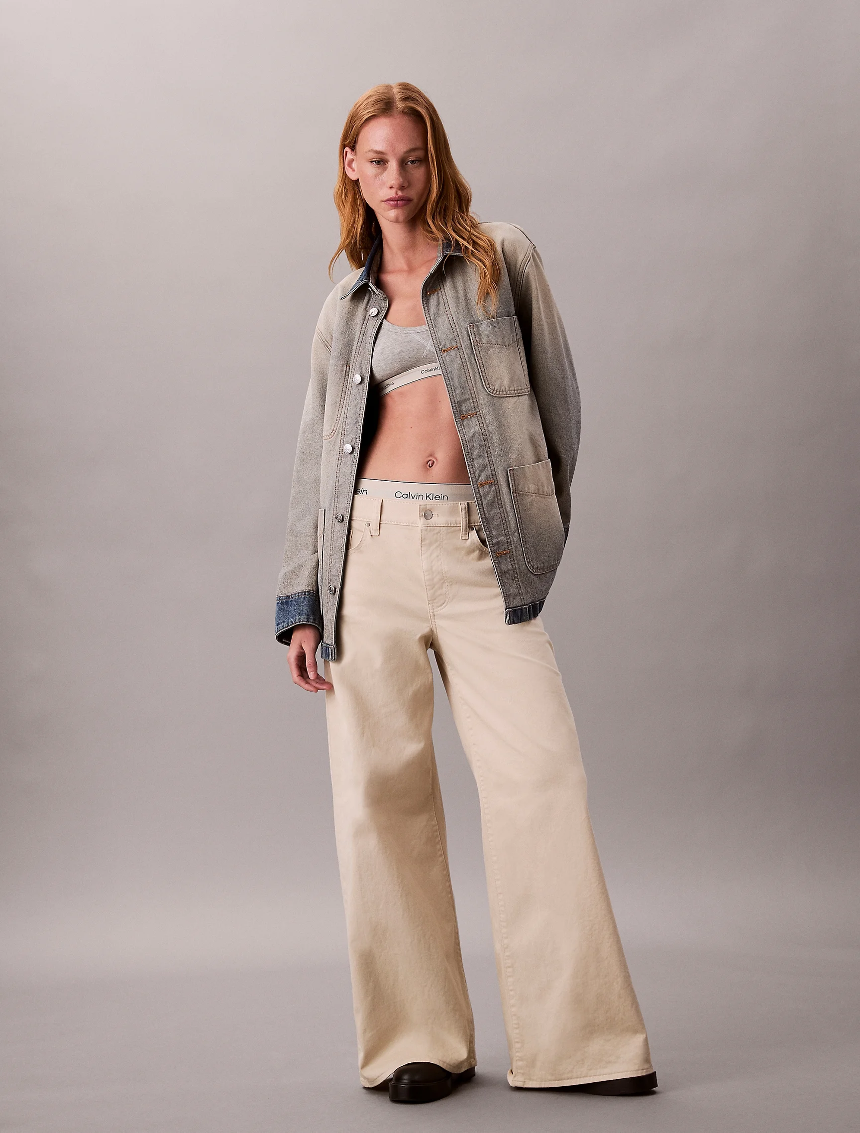 CK JEANS Quần Dài Nữ Fashion Fit