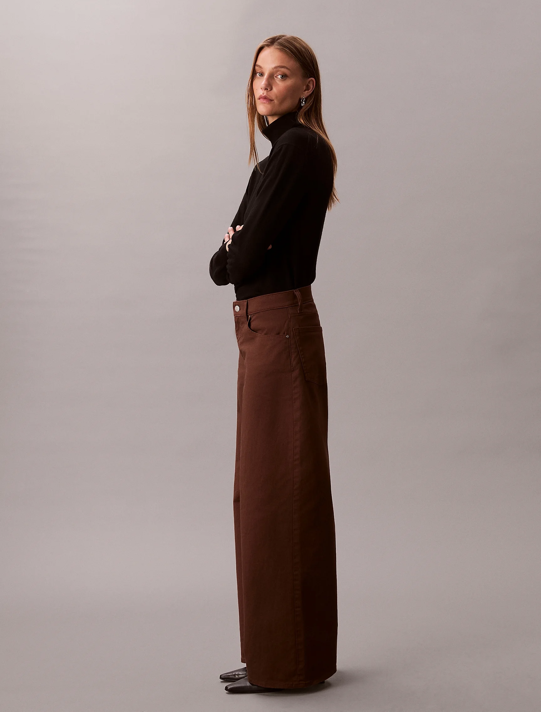 CK JEANS Quần Dài Nữ Fashion Fit