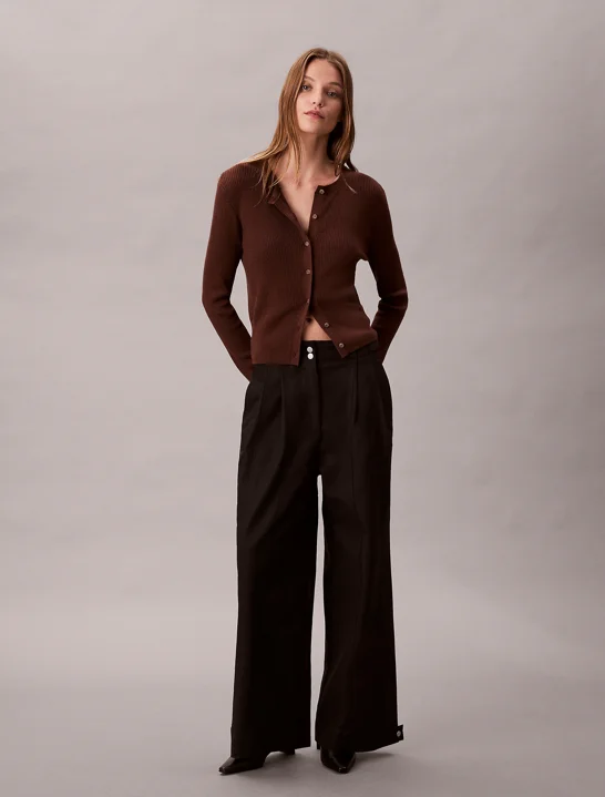CK JEANS Quần Dài Nữ Relaxed Straight Fit