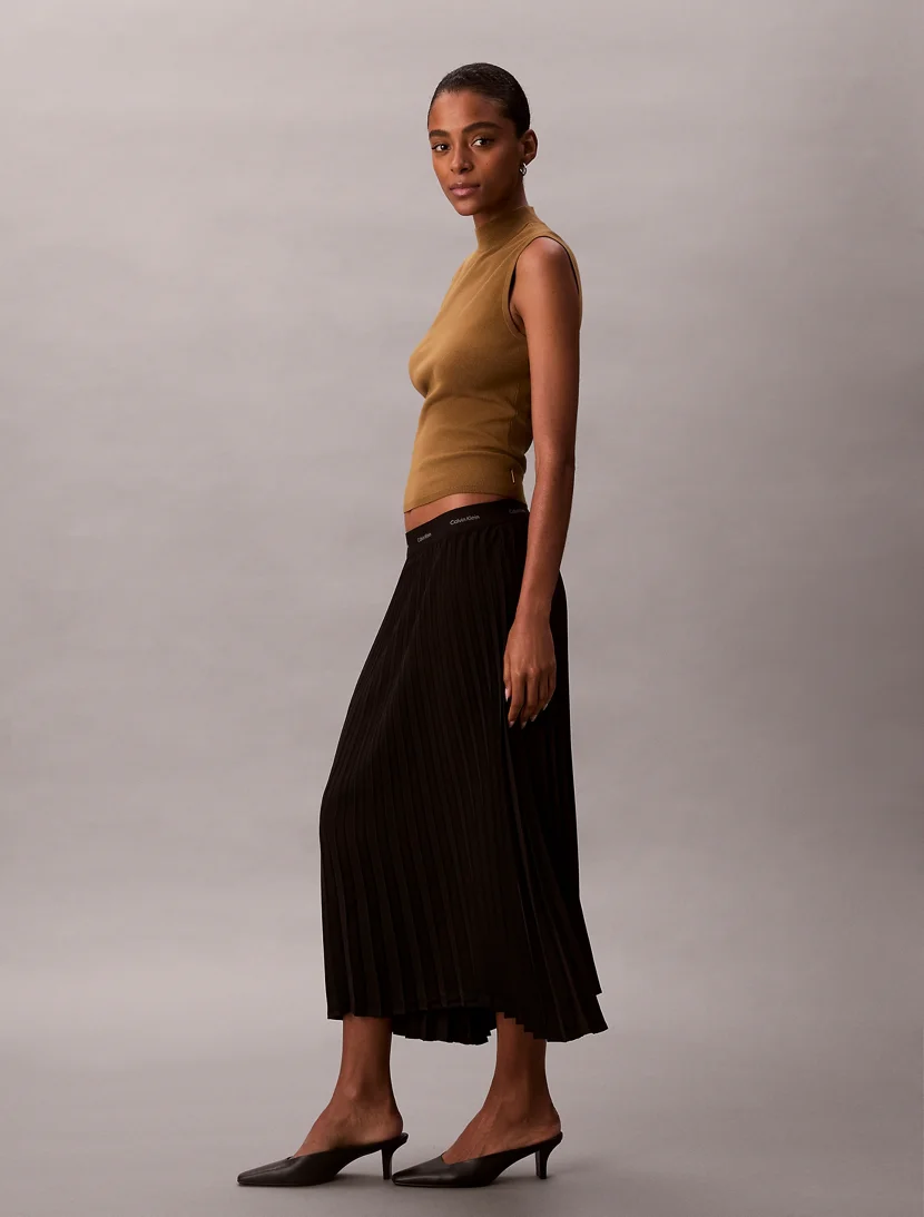 CK JEANS Chân Váy Nữ Midi Fit