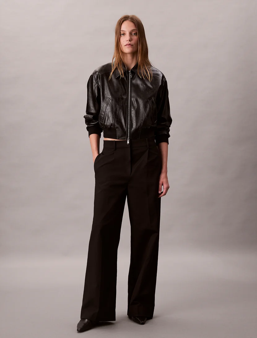 CK JEANS Quần Dài Nữ Wide Leg Fit