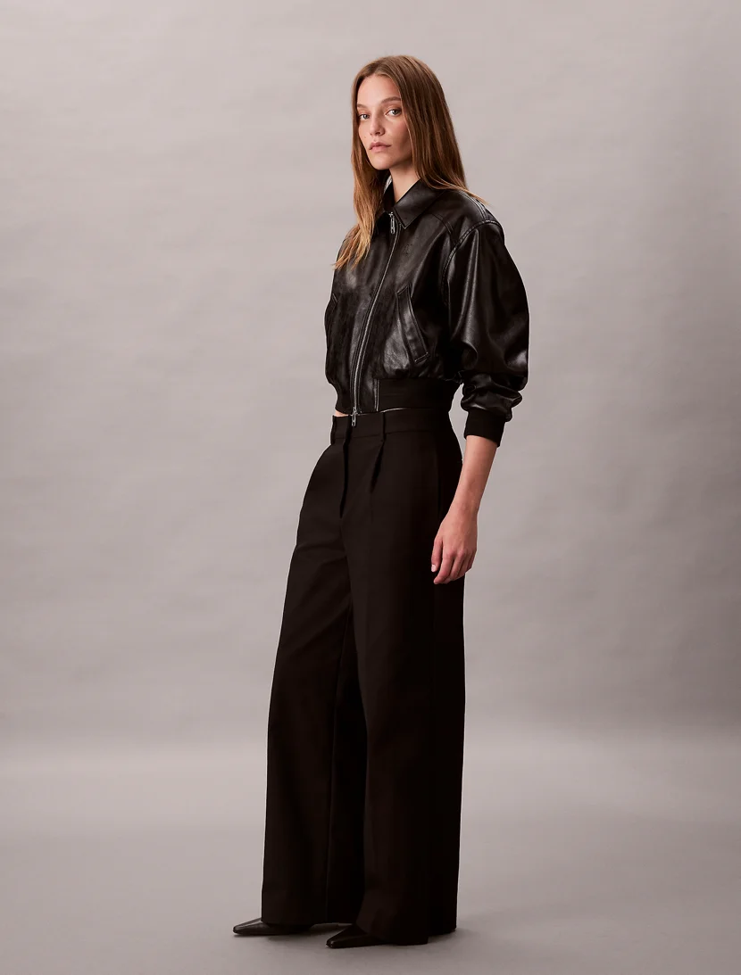 CK JEANS Quần Dài Nữ Wide Leg Fit