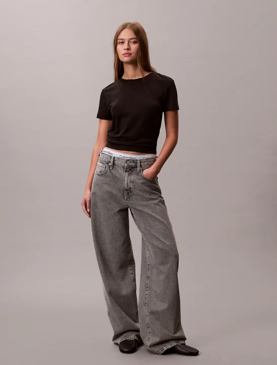 CK JEANS Áo Thun Nữ Fashion Fit