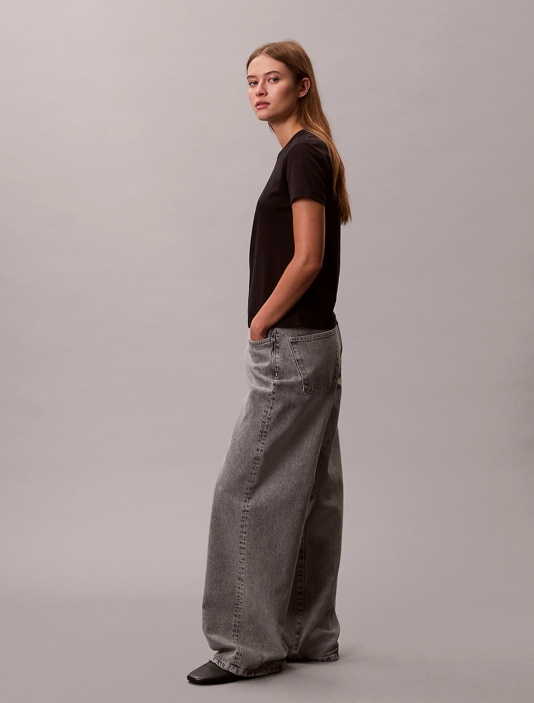 CK JEANS Áo Thun Nữ Fashion Fit
