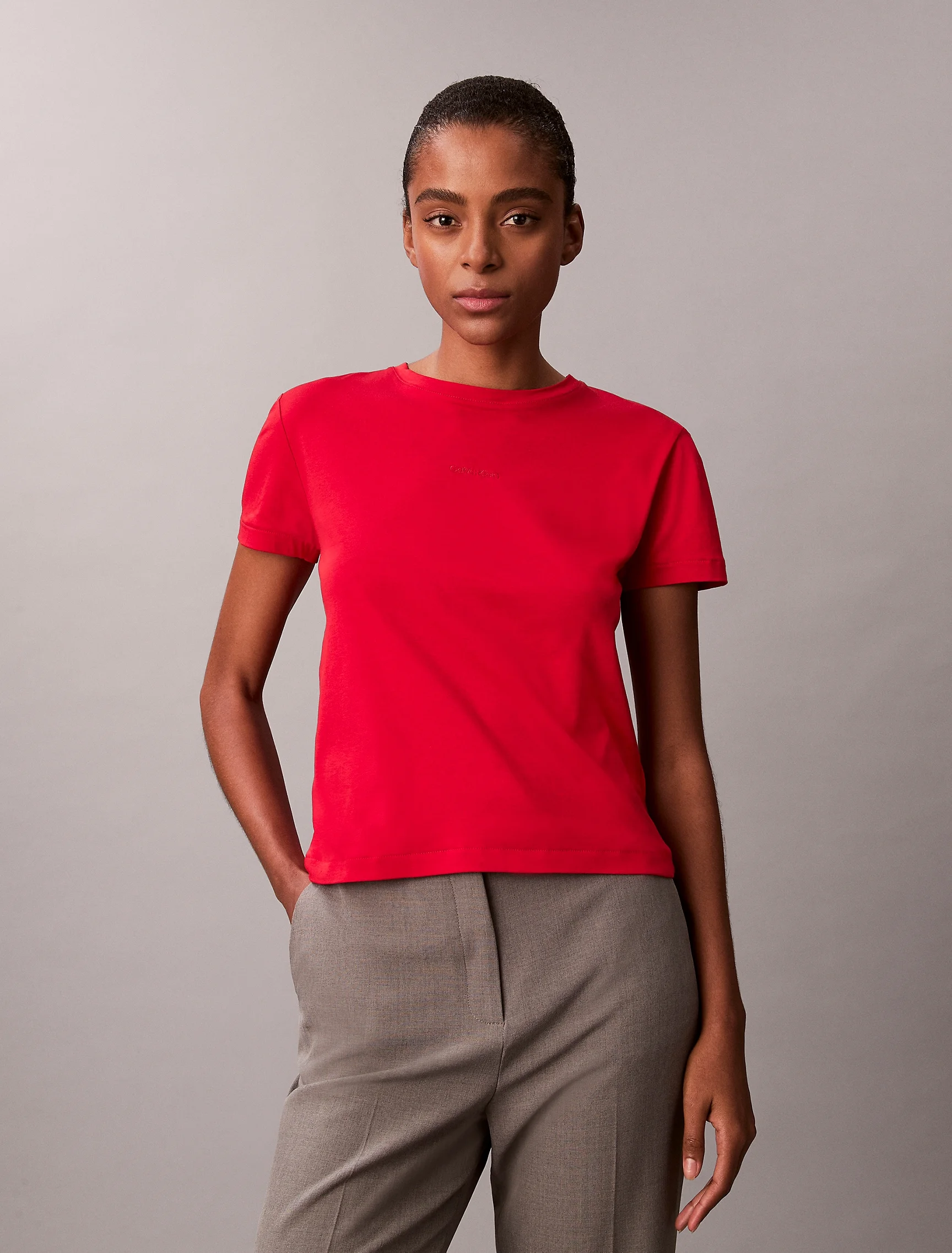 CK JEANS Áo Thun Nữ Fashion Fit