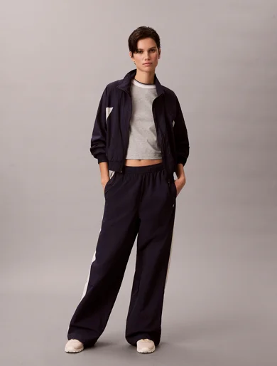 CK JEANS Quần Dài Nữ Relaxed Nylon Track Pants