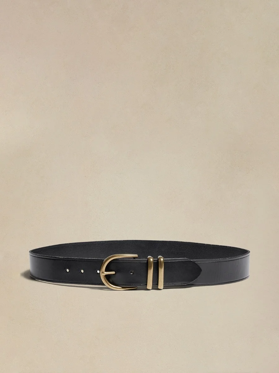 BANANA REPUBLIC Thắt Lưng Nữ Two Bar Metal Belt 40 Mm
