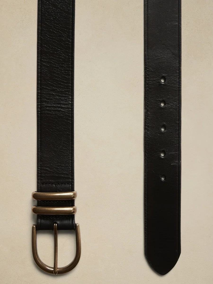 BANANA REPUBLIC Thắt Lưng Nữ Two Bar Metal Belt 40 Mm