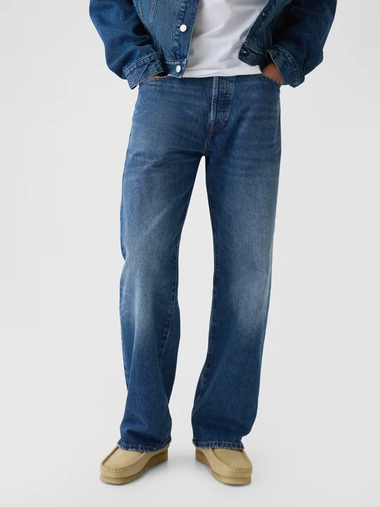 GAP Quần Jeans Nam - Loose