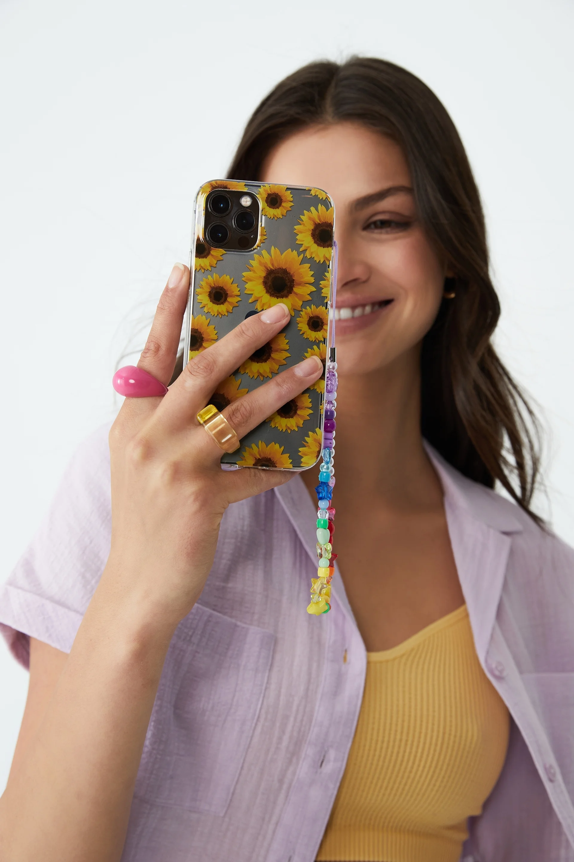 COTTON ON RUBI Móc Trang Trí Điện Thoại - Text Me Phone Charm Wristlet