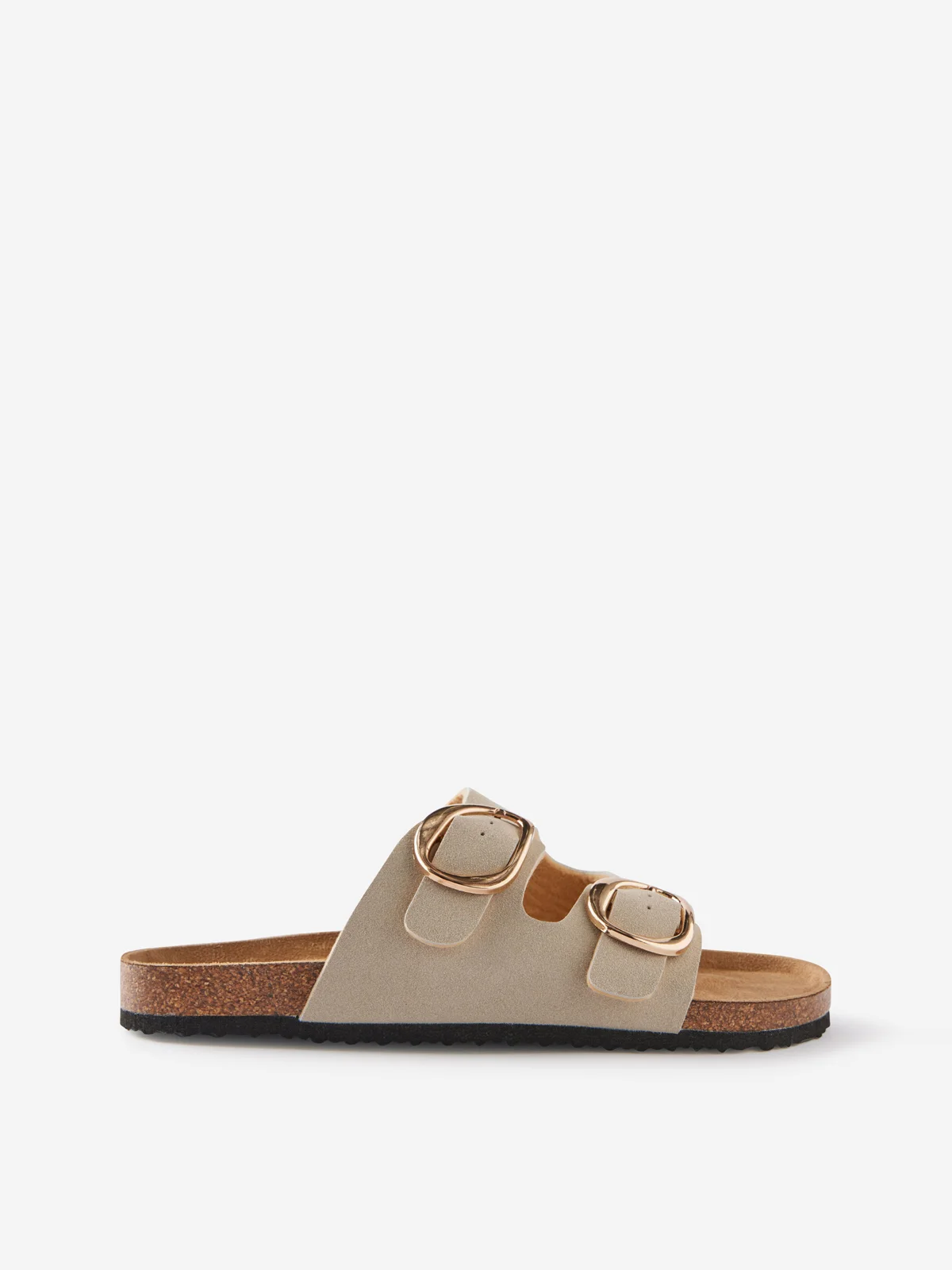 COTTON ON RUBI Dép Quai Ngang Nữ - Rex Double Buckle Slide