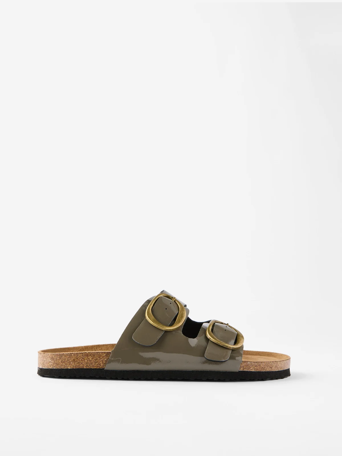 COTTON ON RUBI Dép Quai Ngang Nữ - Rex Double Buckle Slide