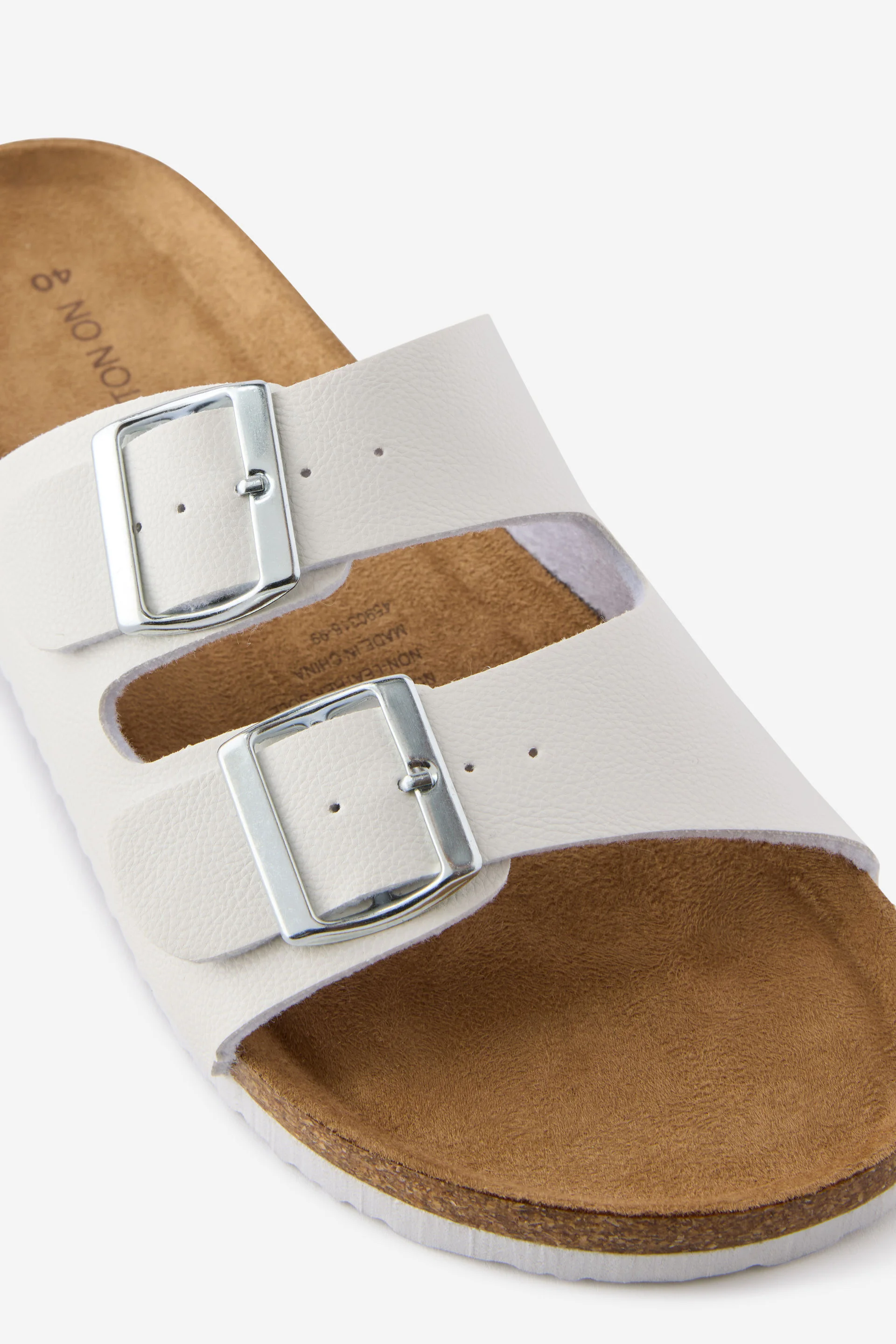 COTTON ON RUBI Dép Quai Ngang Nữ - Rex Double Buckle Slide