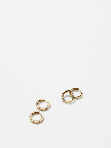 COTTON ON RUBI Bộ 2 Bông Tai Nữ-2Pk Small Earring