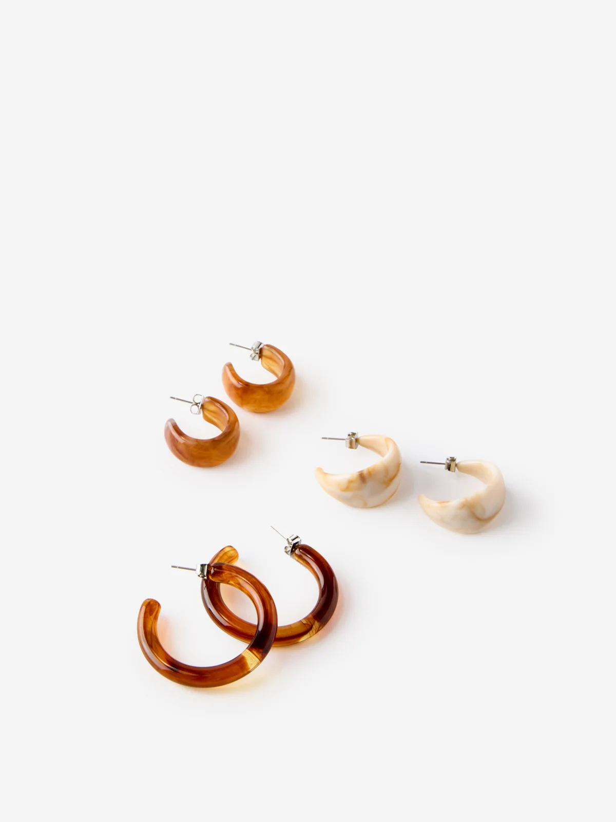 COTTON ON RUBI Bộ 3 Bông Tai Nữ - 3Pk Mid Earring
