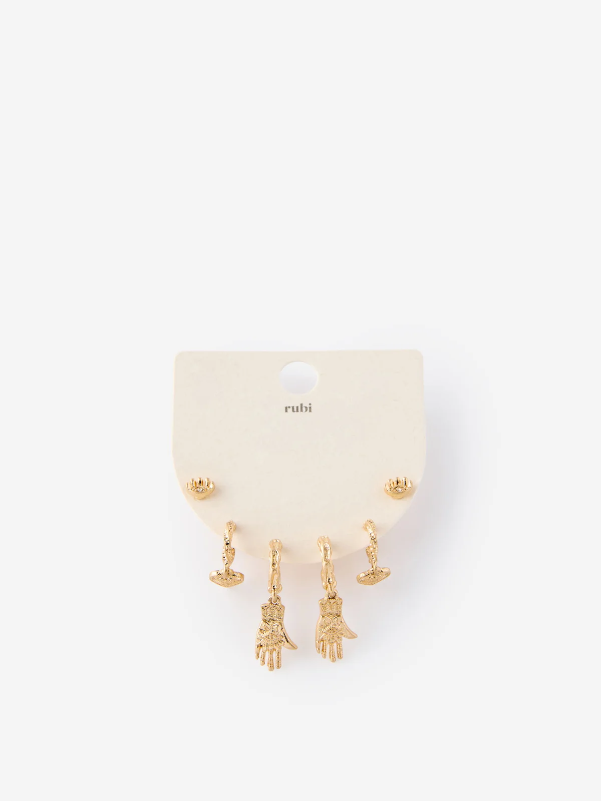 COTTON ON RUBI Bộ 3 Bông Tai Nữ - 3Pk Mid Earring