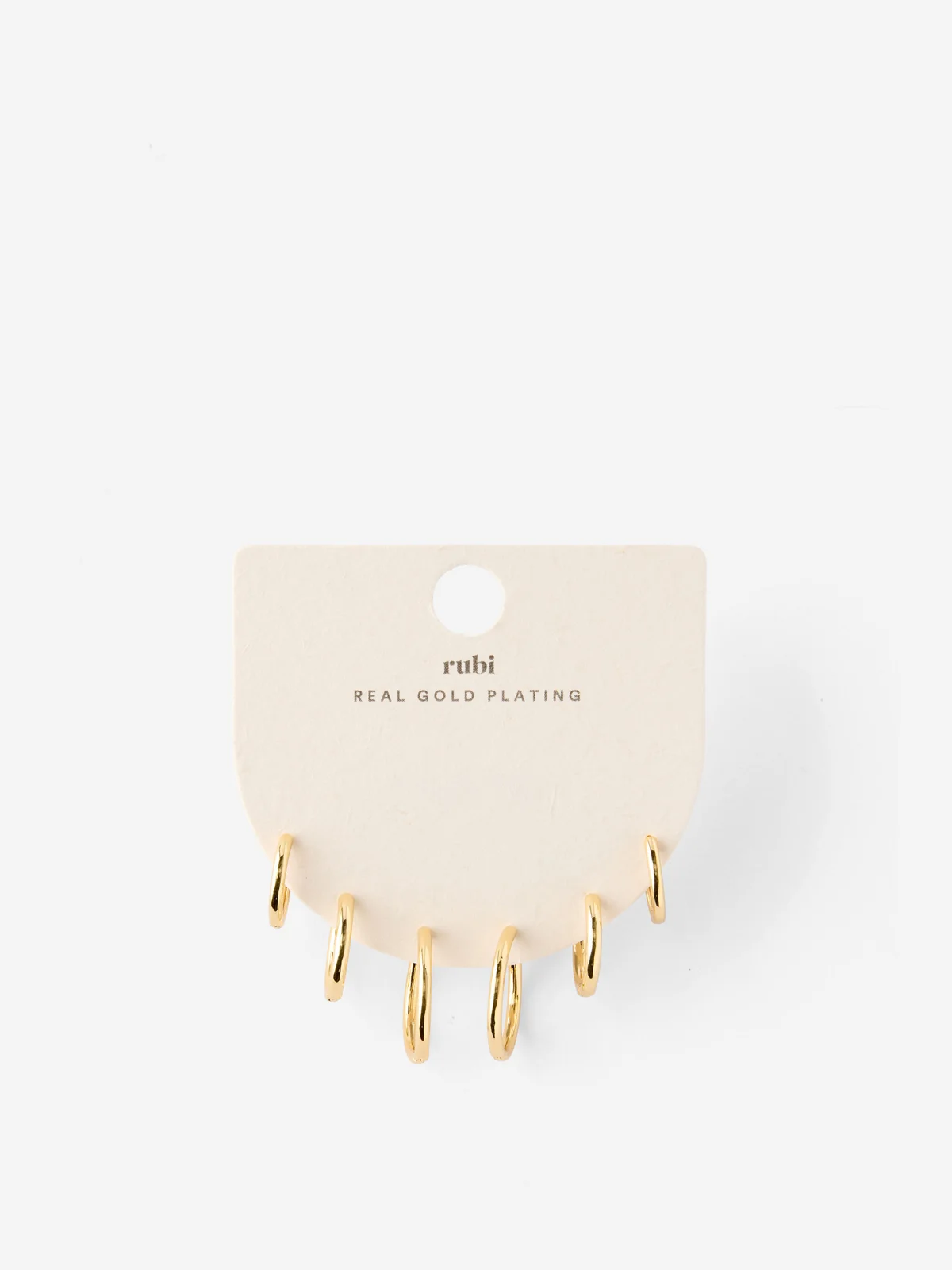COTTON ON RUBI Bộ 3 Bông Tai Nữ - 3Pk Mid Earring