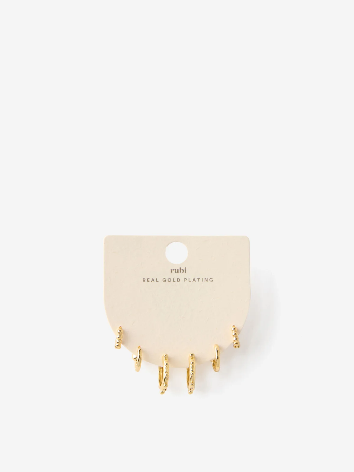 COTTON ON RUBI Bộ 3 Bông Tai Nữ - 3Pk Mid Earring