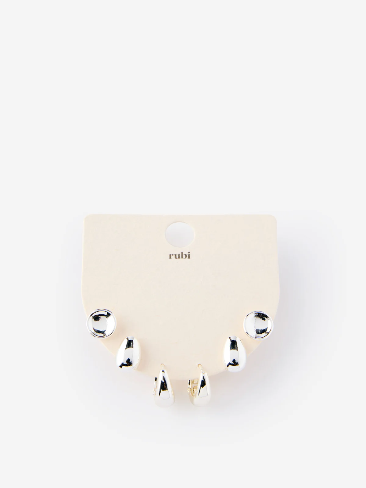 COTTON ON RUBI Bộ 3 Bông Tai Nữ - 3Pk Mid Earring