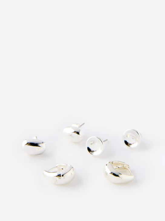 COTTON ON RUBI Bộ 3 Bông Tai Nữ - 3Pk Mid Earring