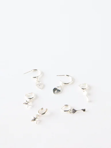 COTTON ON RUBI Bộ 3 Bông Tai Nữ - 3Pk Mid Earring