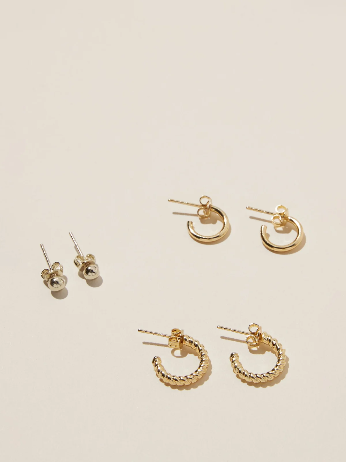 COTTON ON RUBI Bộ 3 Bông Tai Nữ-3Pk Small Earring