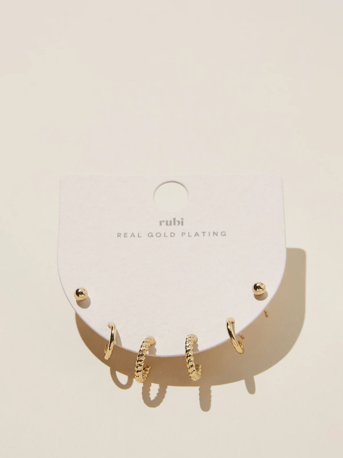 COTTON ON RUBI Bộ 3 Bông Tai Nữ-3Pk Small Earring