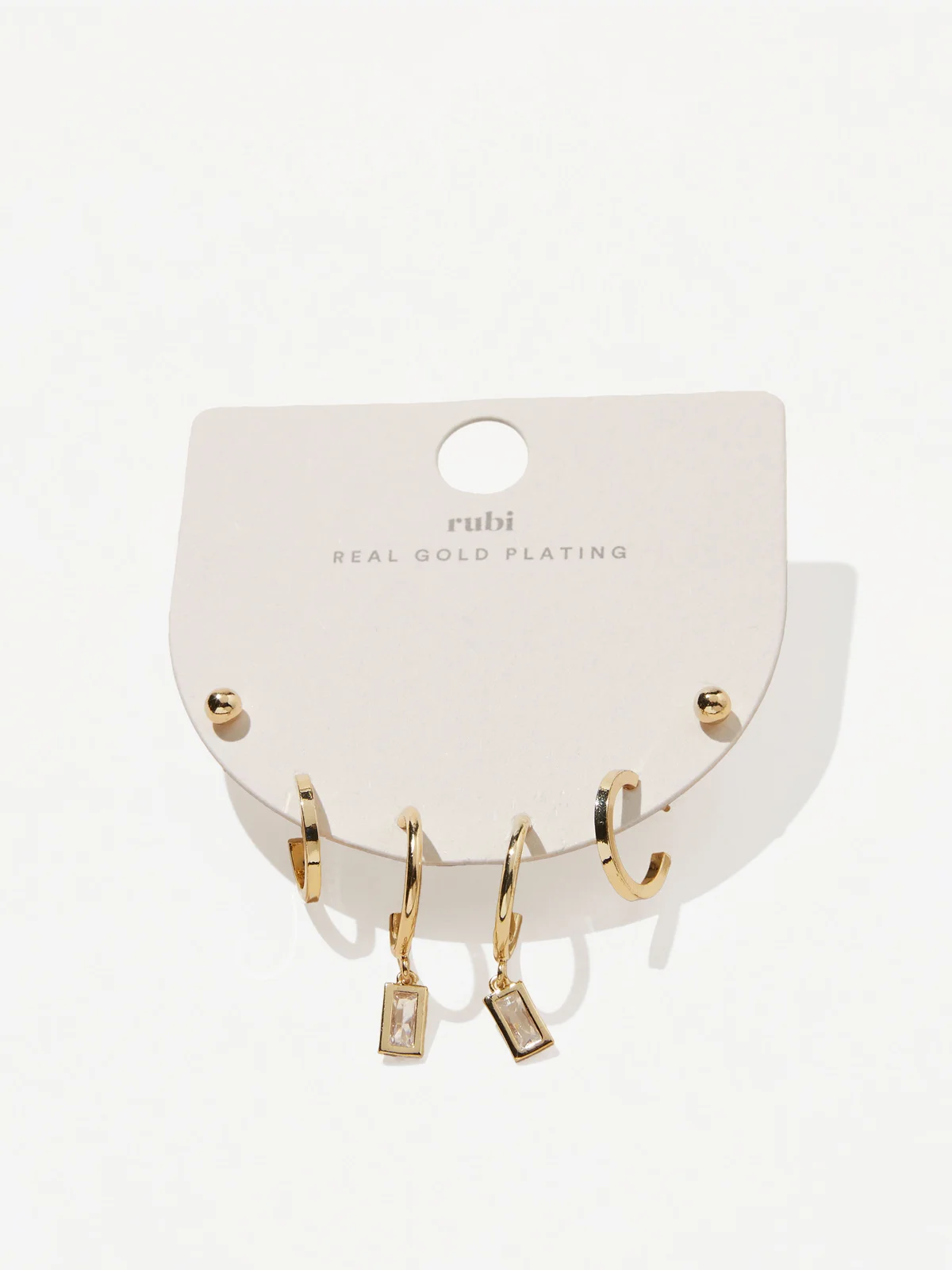 COTTON ON RUBI Bộ 3 Bông Tai Nữ - 3Pk Small Earring