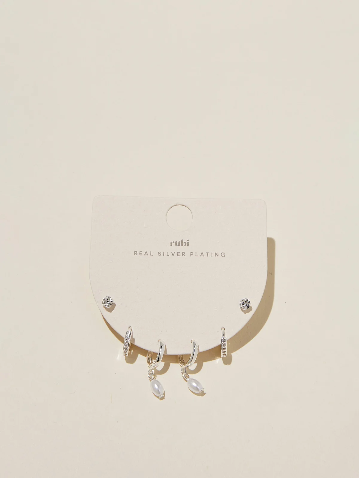 COTTON ON RUBI Bộ 3 Bông Tai Nữ - 3Pk Small Earring