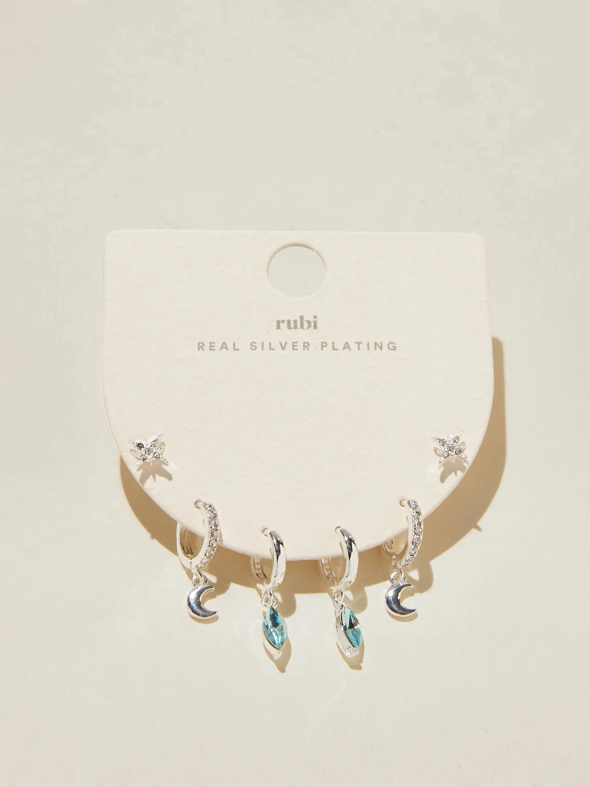 COTTON ON RUBI Bộ 3 Bông Tai Nữ-3Pk Small Earring