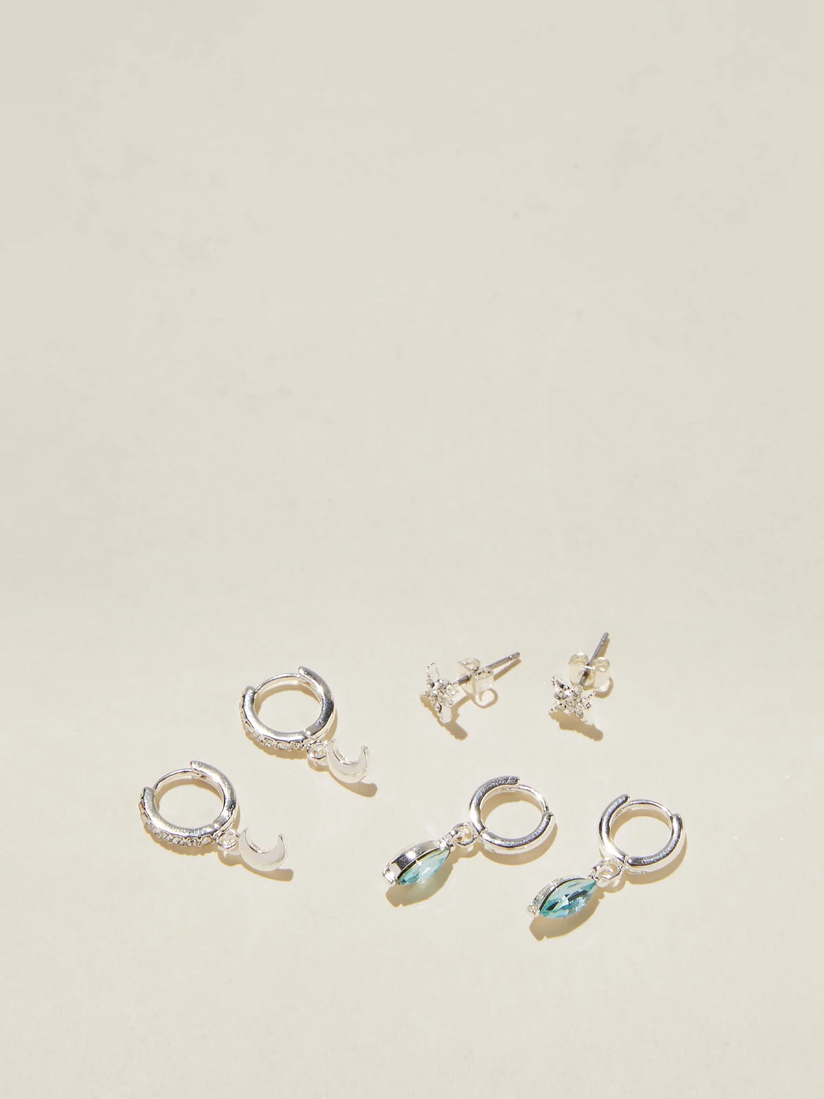 COTTON ON RUBI Bộ 3 Bông Tai Nữ-3Pk Small Earring