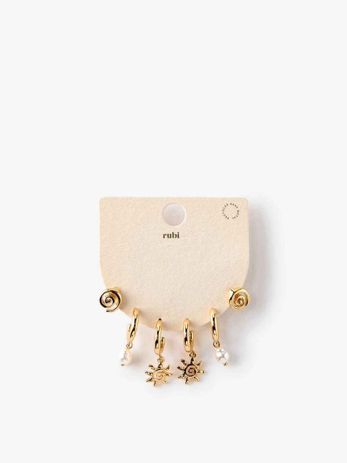 COTTON ON RUBI Bộ 3 Bông Tai Nữ - 3Pk Small Earring